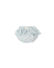 BABY SHORT SOFT BLUE WITH BUNNY PRINT