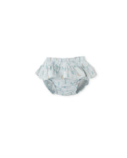 BABY SHORT SOFT BLUE WITH BUNNY PRINT