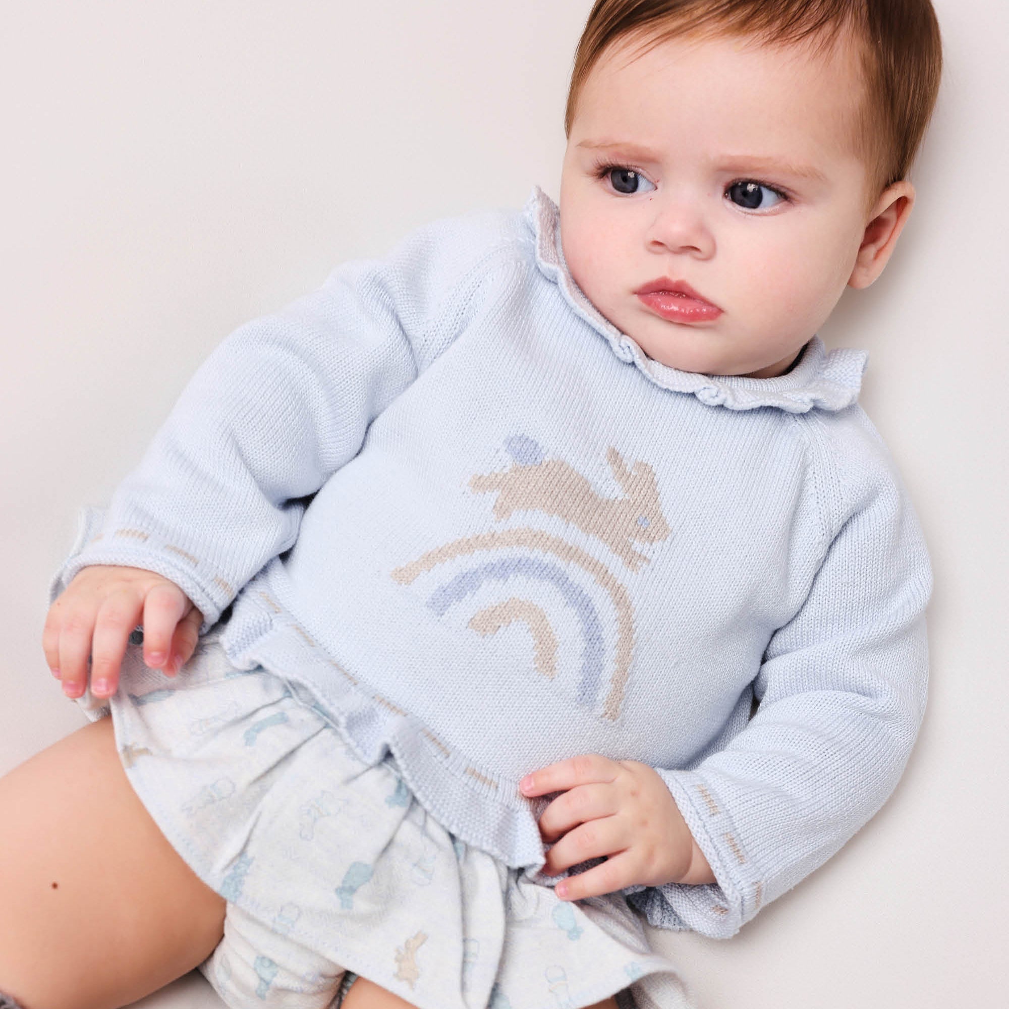 SHORT WITH SOCKS PORCELAIN