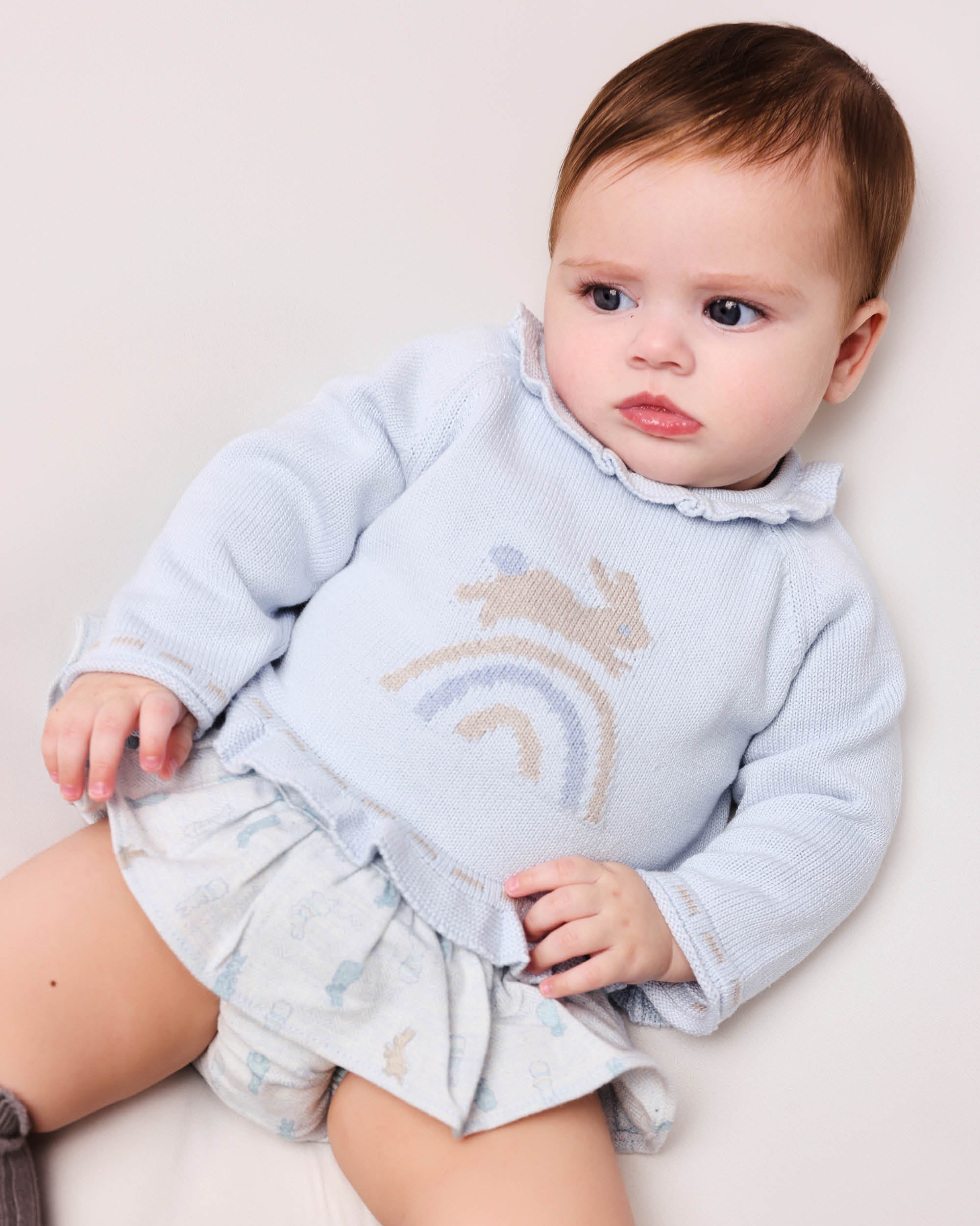 SHORT WITH SOCKS PORCELAIN