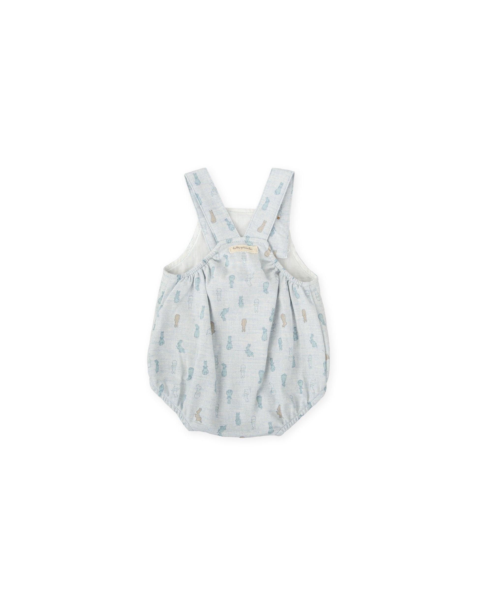 BABY ROMPER WITH BUNNY PRINT