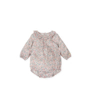 BABY ROMPER IN PINK FLORAL PRINT