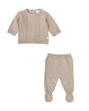 2 PCS PYJAMA WITH FEET TAUPE