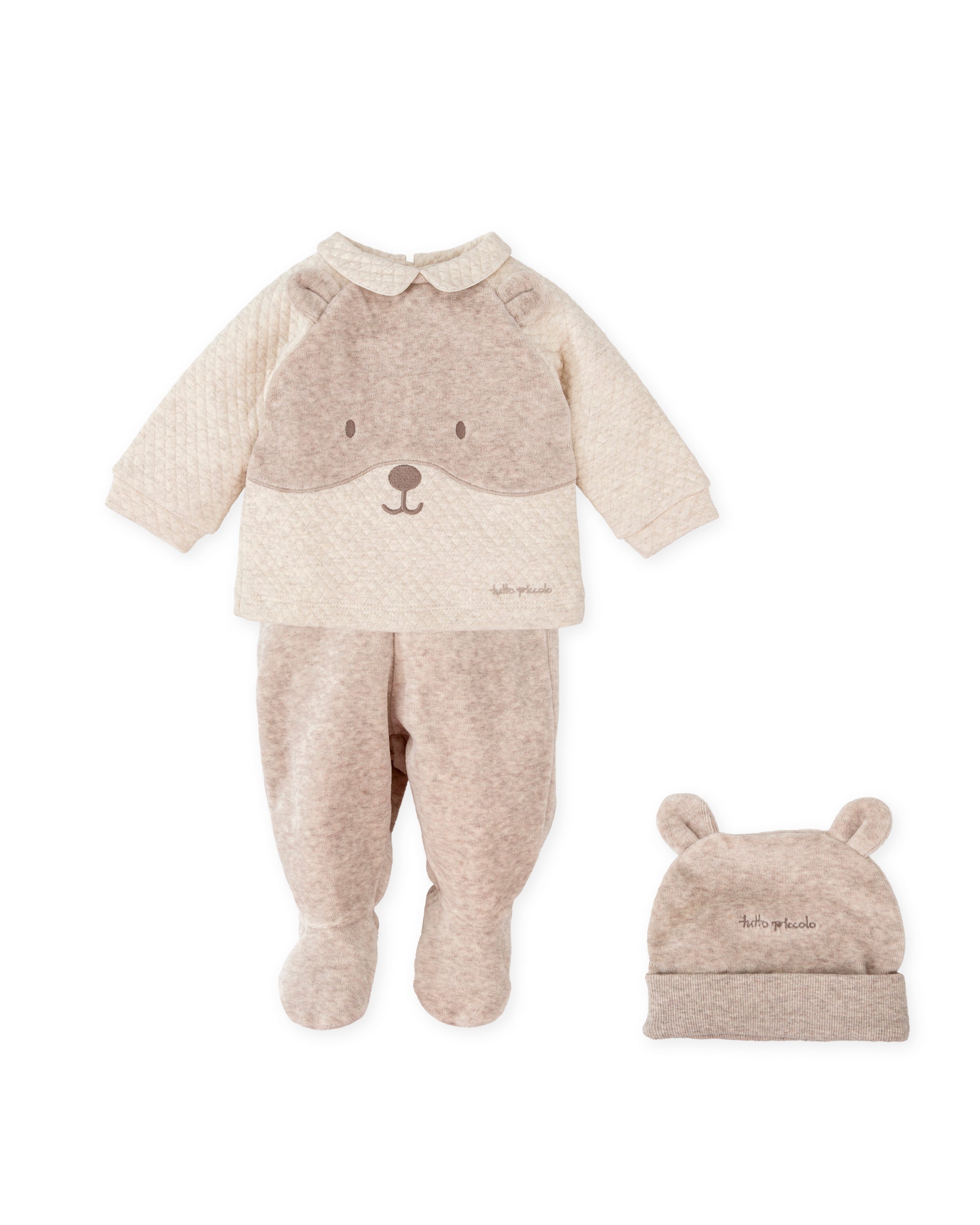 LAYETTE SET TAUPE