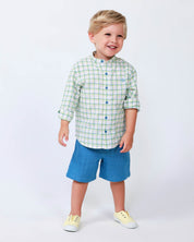 Boys' Navy Blue Dress Shorts | The "Goes-With-Everything" Bermuda Shorts