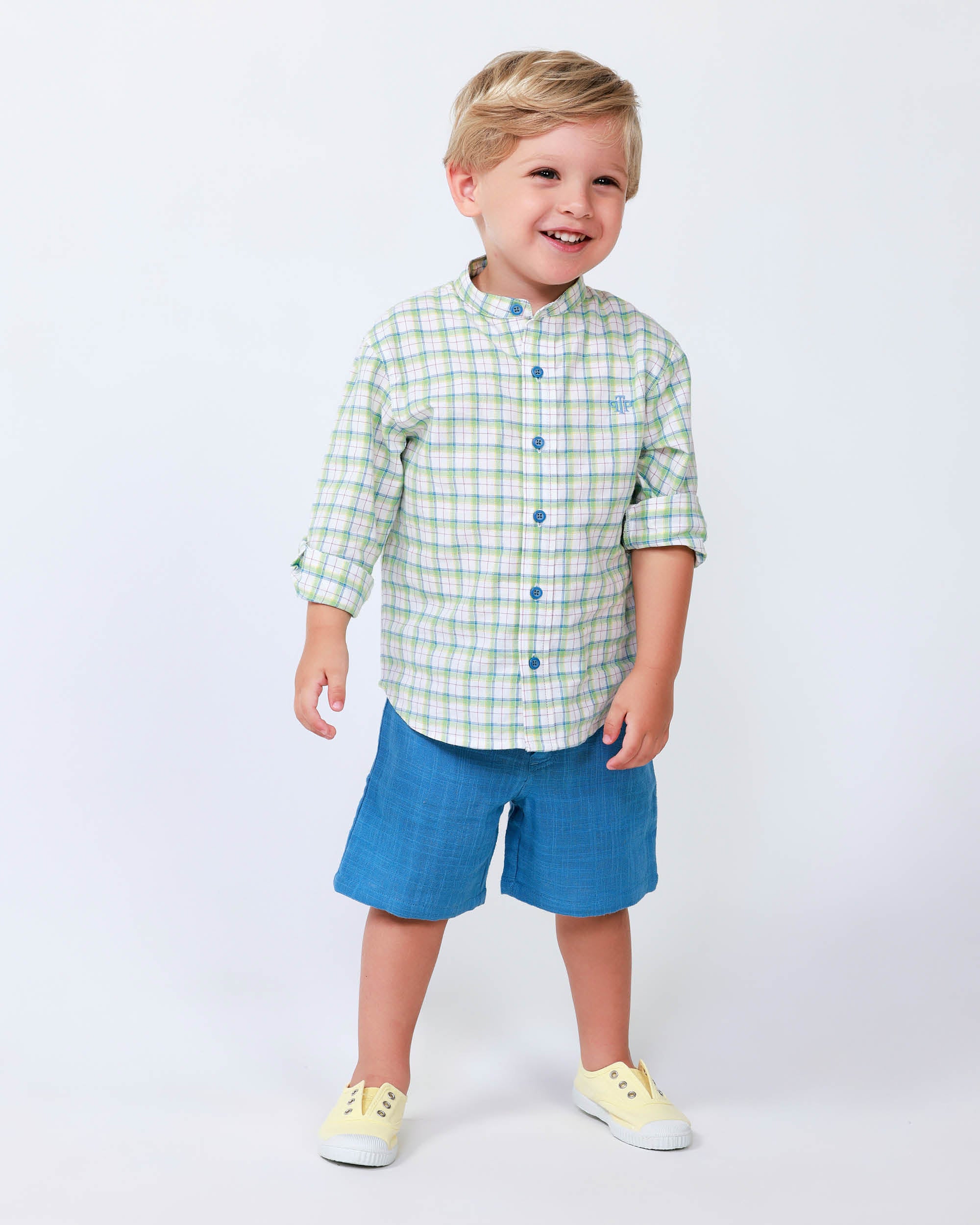 Boys' Navy Blue Dress Shorts | The "Goes-With-Everything" Bermuda Shorts