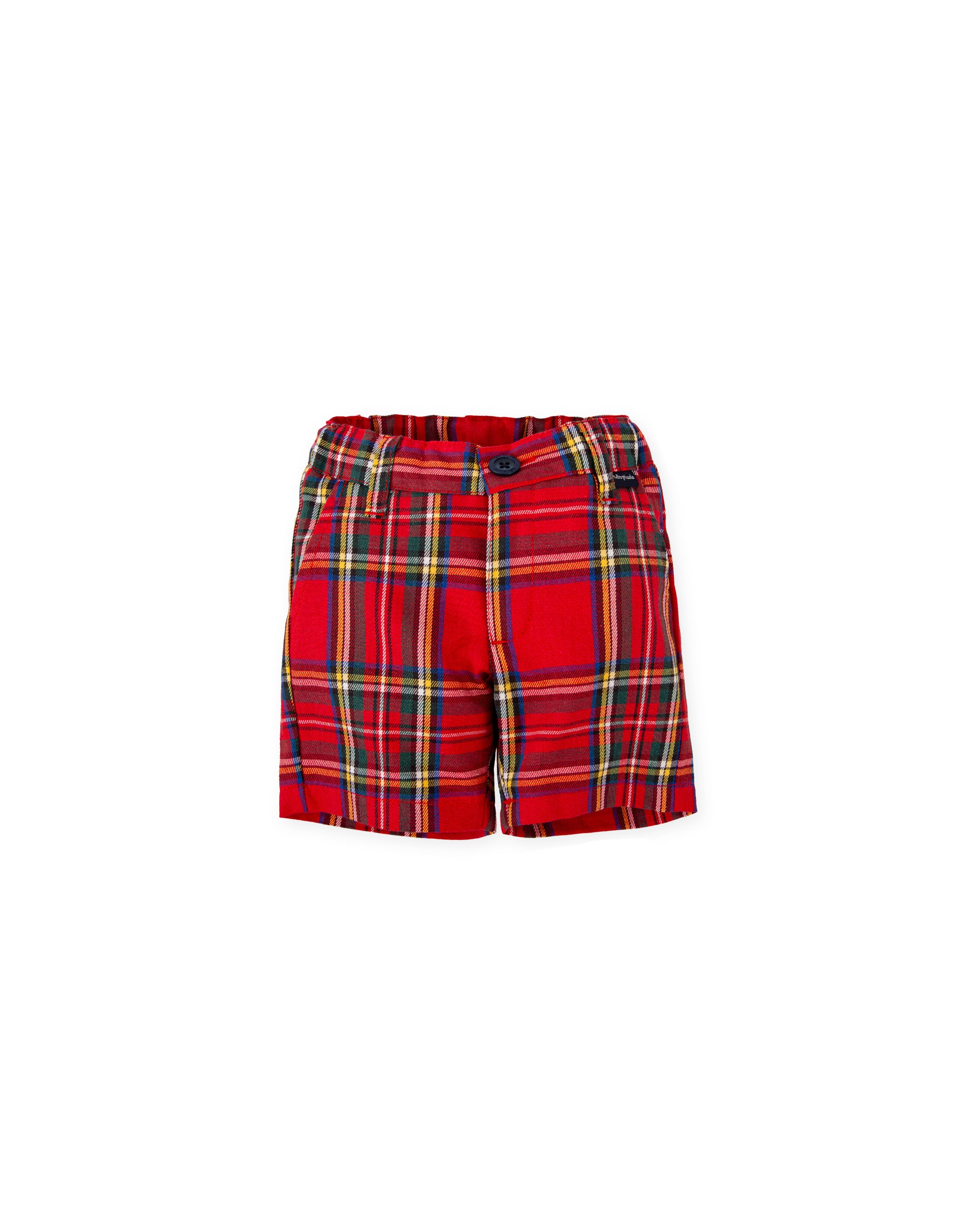 BERMUDA SHORTS IN RED TARTAN