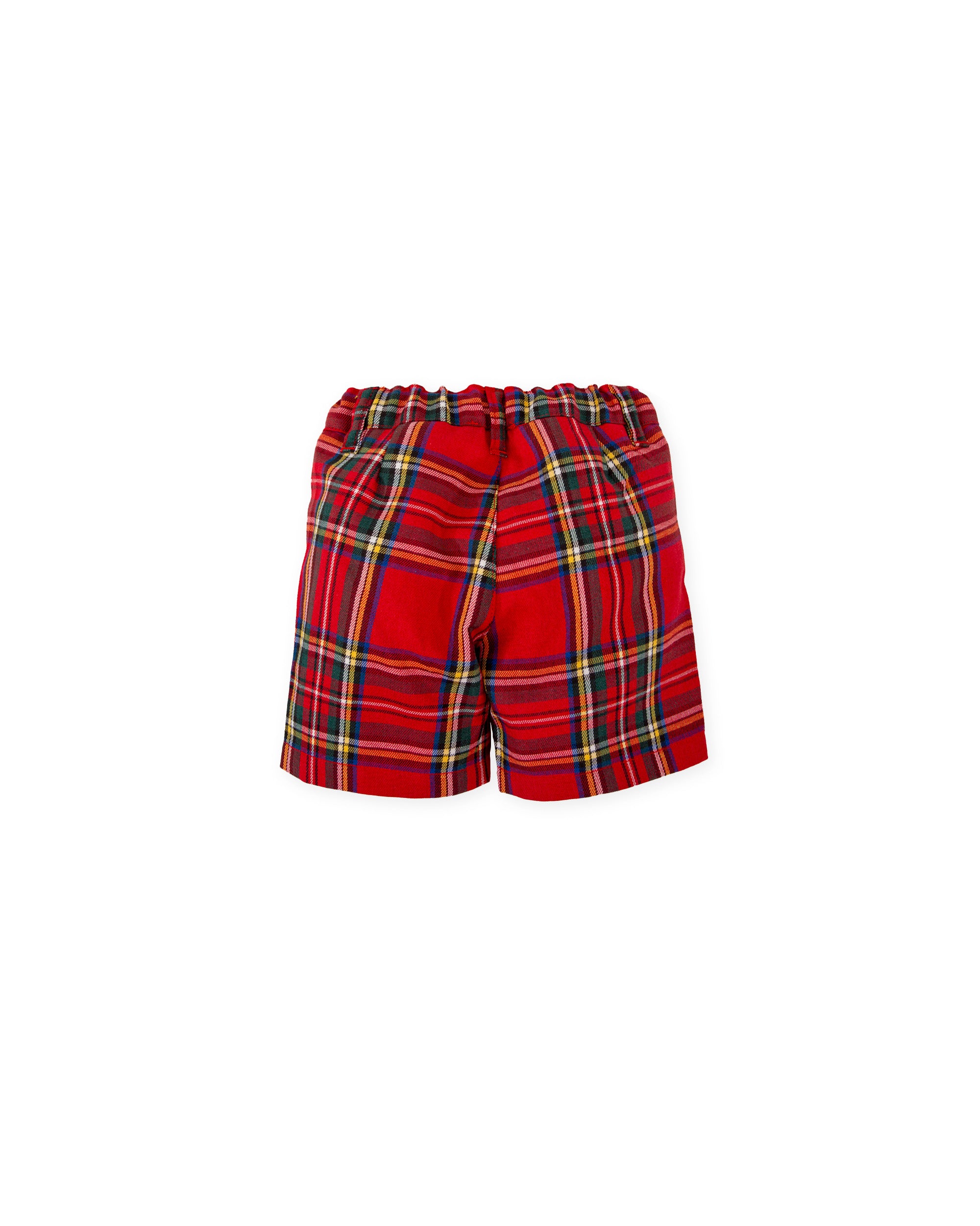 BERMUDA SHORTS IN RED TARTAN