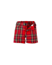BERMUDA SHORTS IN RED TARTAN