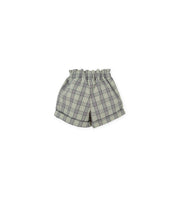 GREEN & GRAY PLAID BERMUDA SHORTS