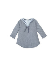 SAILOR DRESS WITH NAVY STRIPES