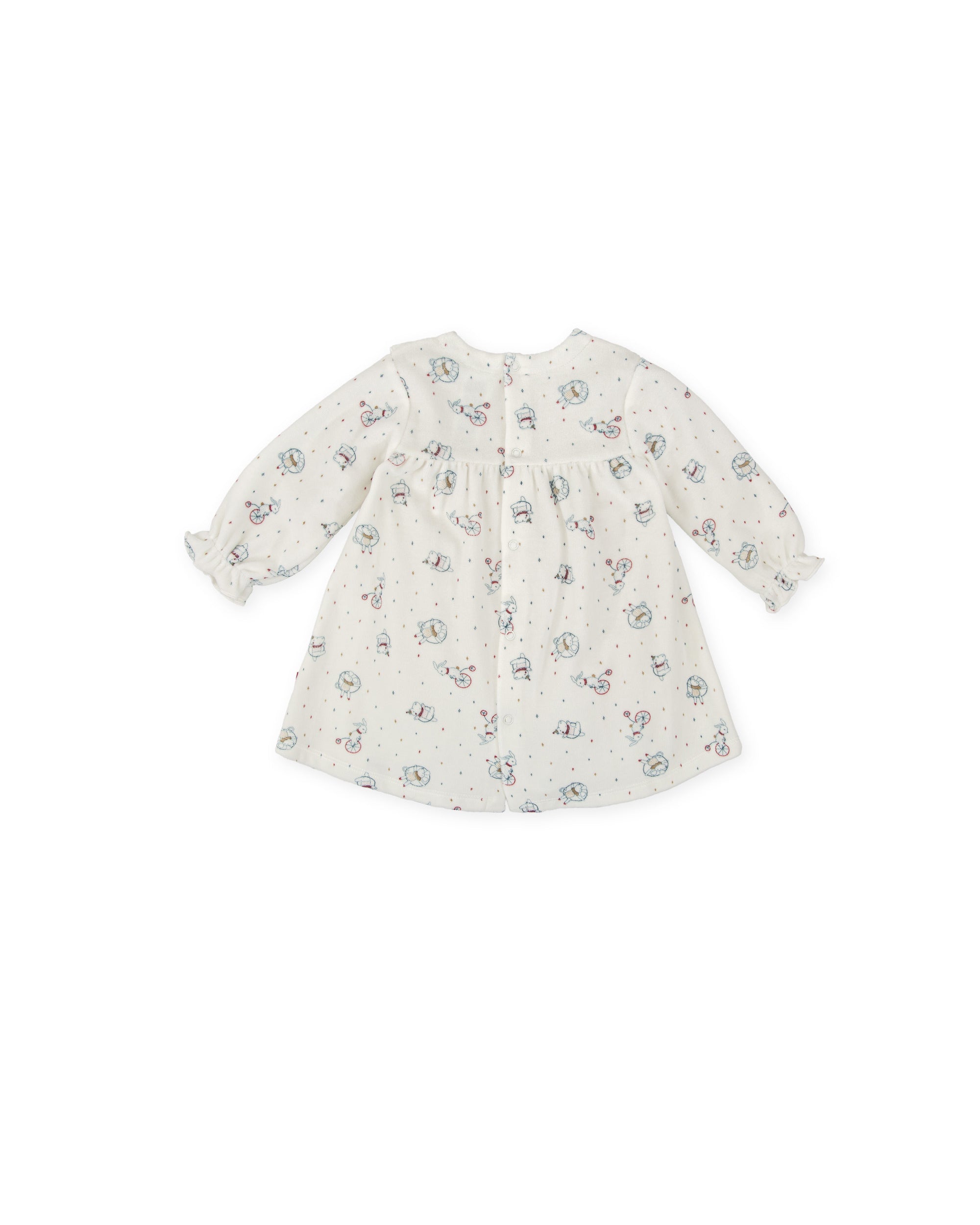 NEWBORN OFF-WHITE DRESS