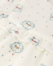 NEWBORN OFF-WHITE DRESS