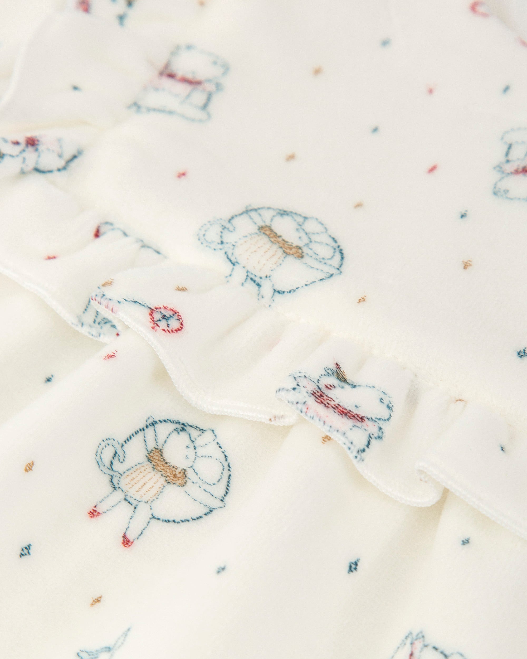 NEWBORN OFF-WHITE DRESS