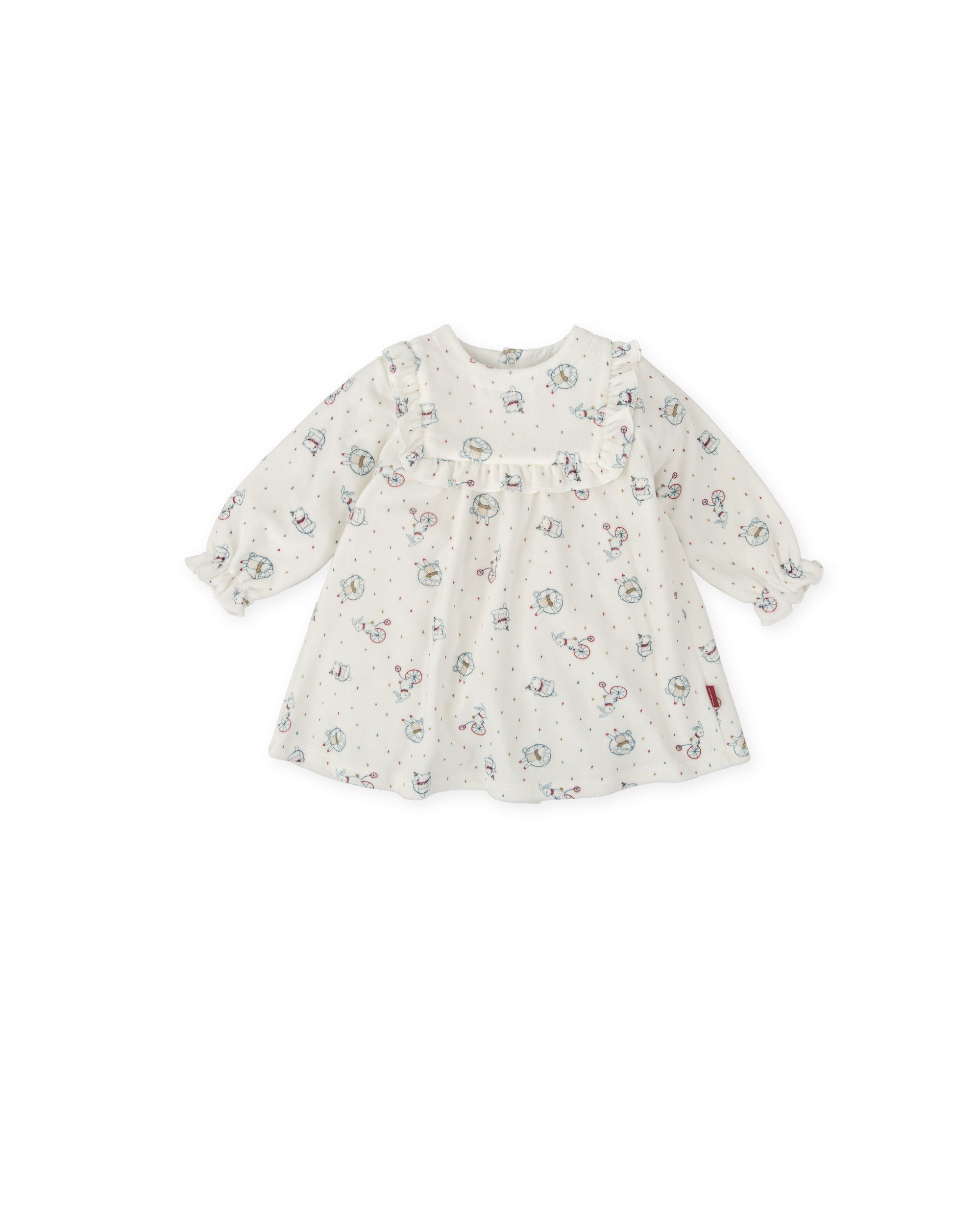 NEWBORN OFF-WHITE DRESS