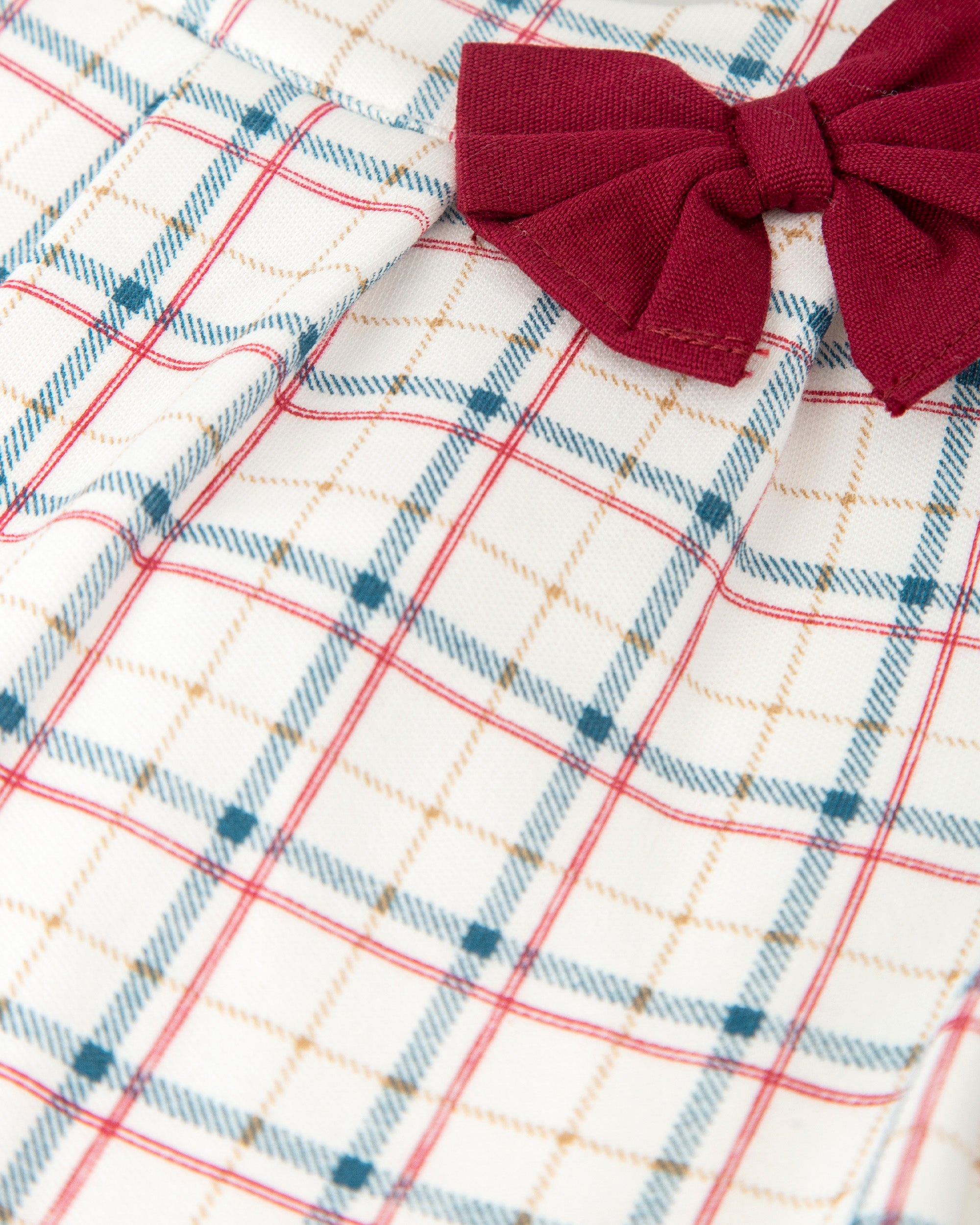 CHECKERED MOUSE 2-PIECE DRESS