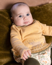 SHORT WITH TIGHTS MUSTARD