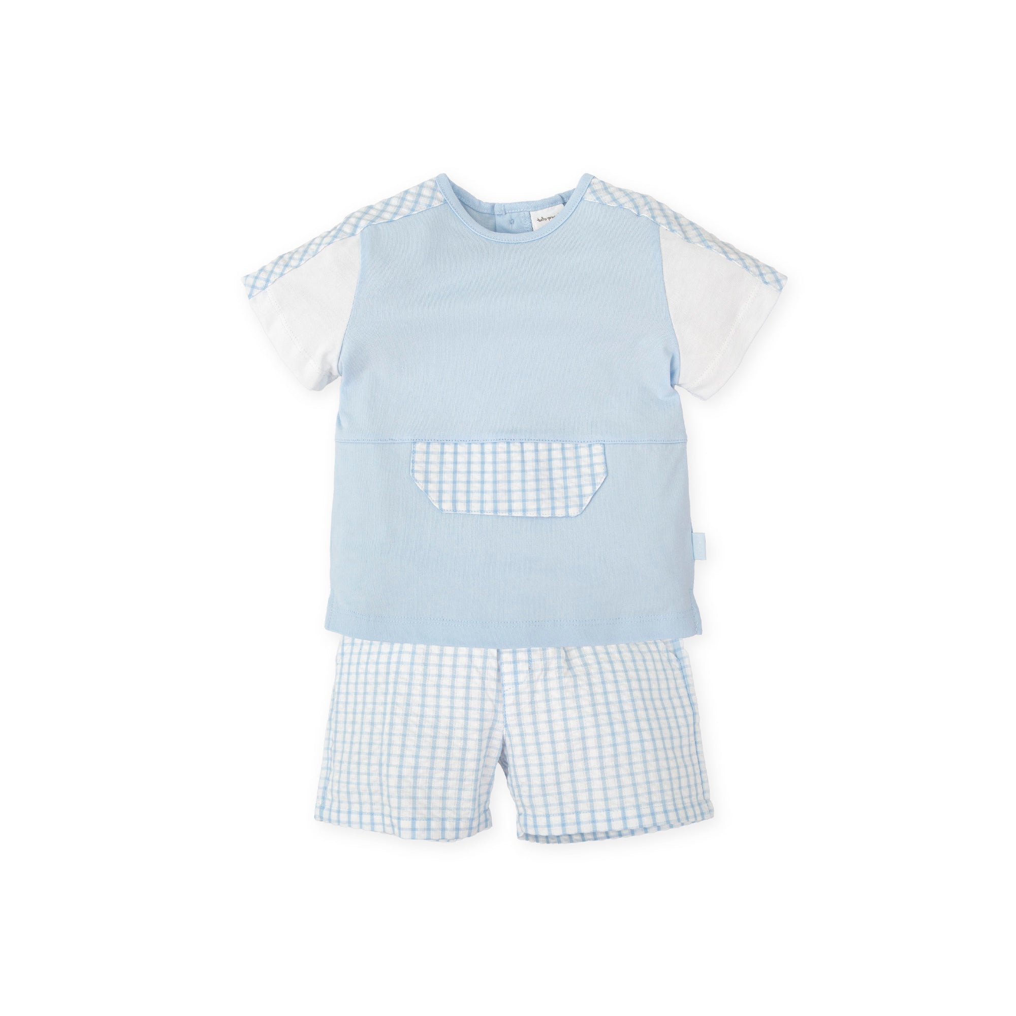 2 PIECES SET SKY BLUE