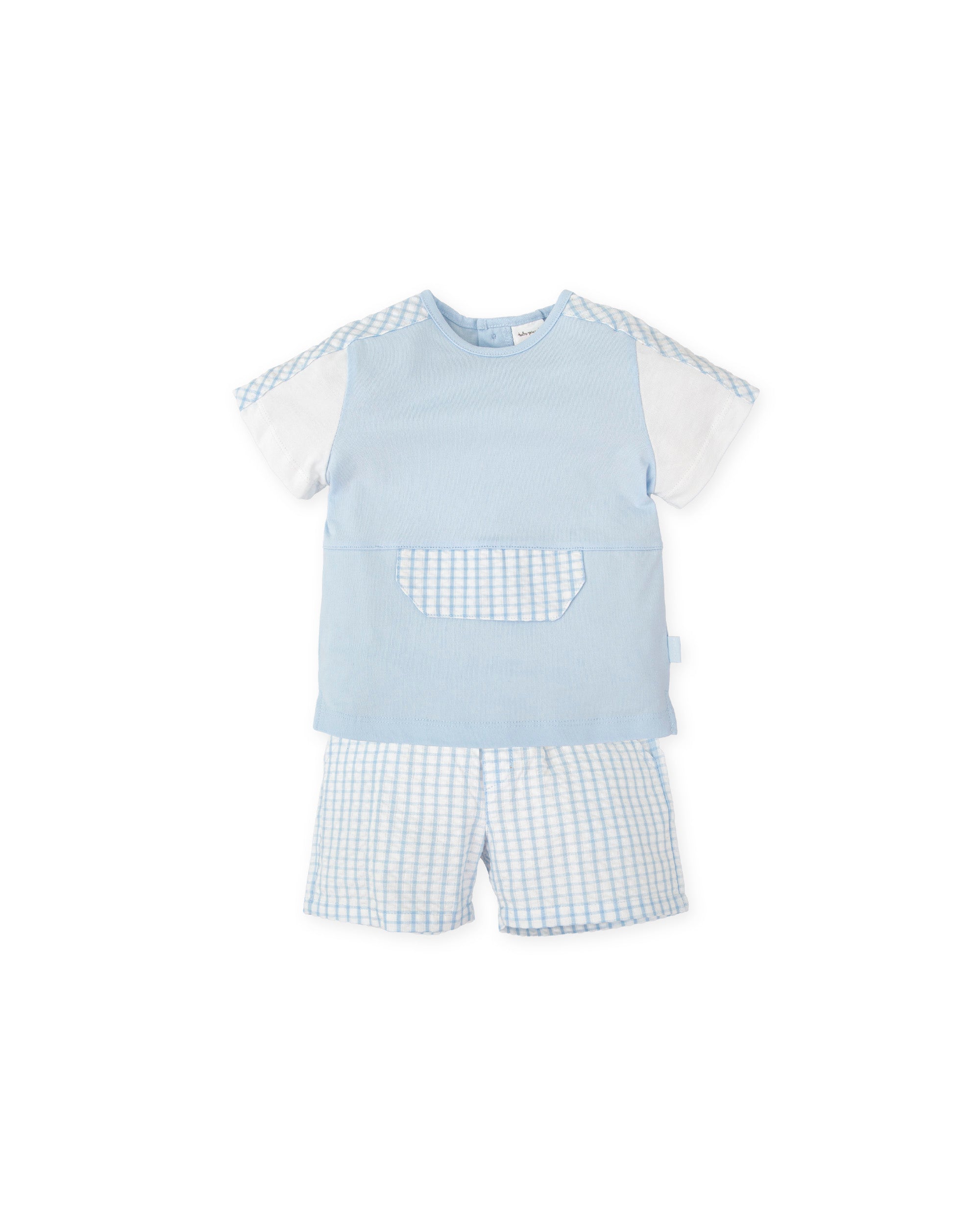 2 PIECES SET SKY BLUE