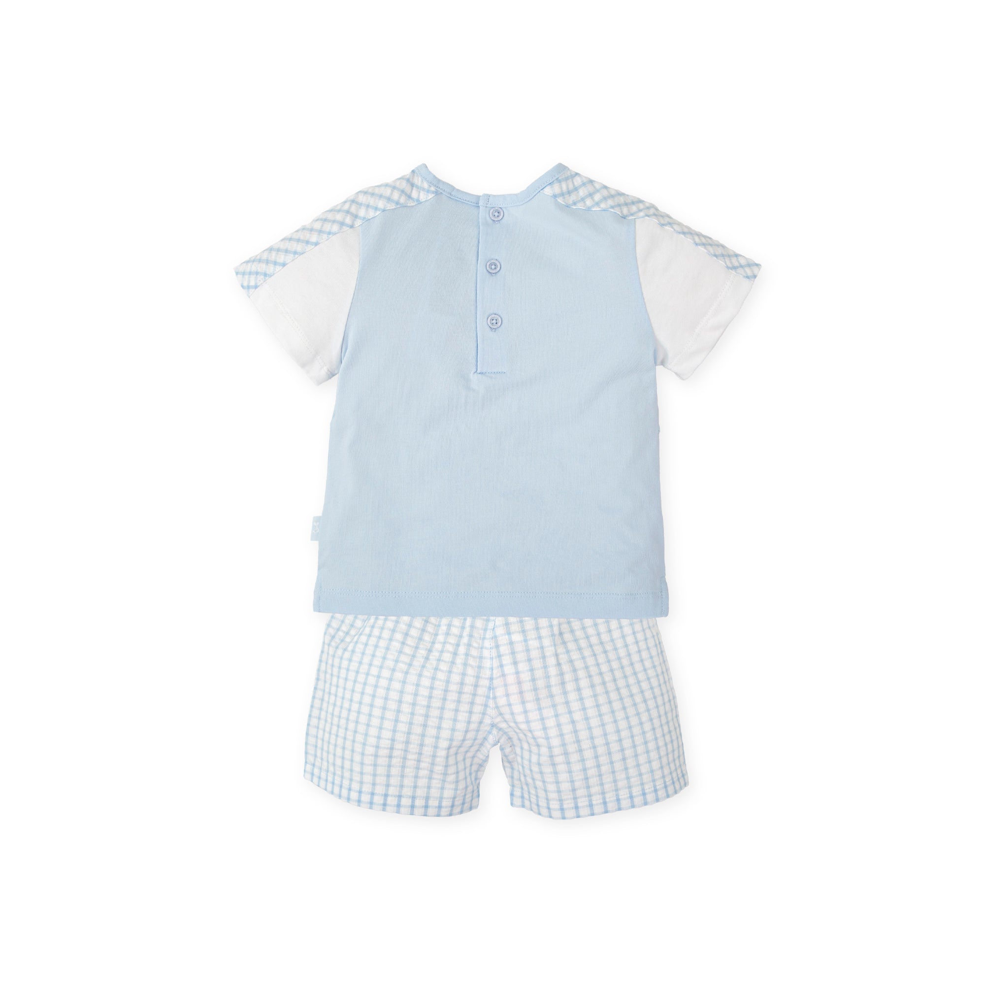 2 PIECES SET SKY BLUE