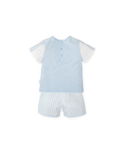 2 PIECES SET SKY BLUE