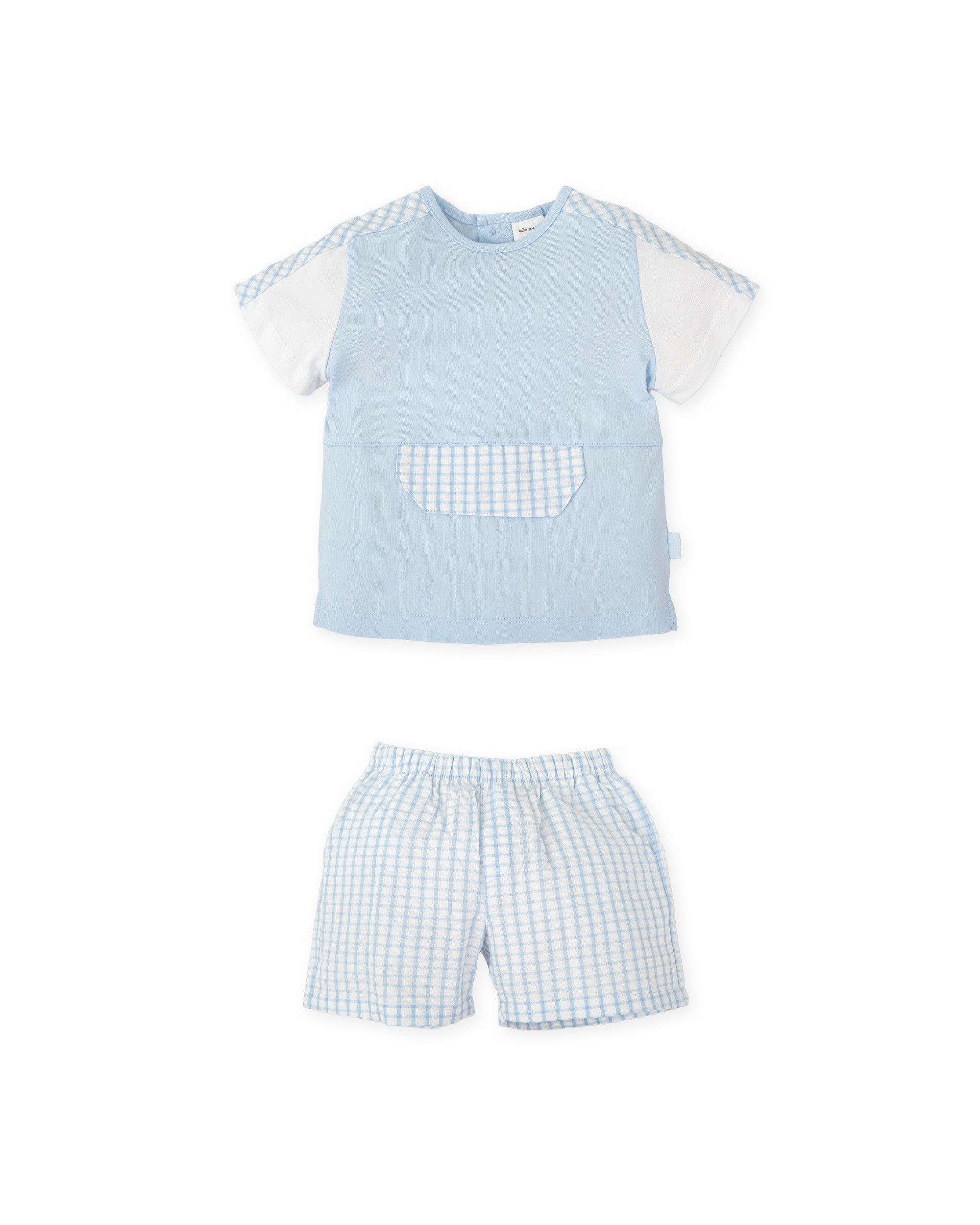 2 PIECES SET SKY BLUE