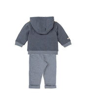 2 PIECES SET NAVY BLUE