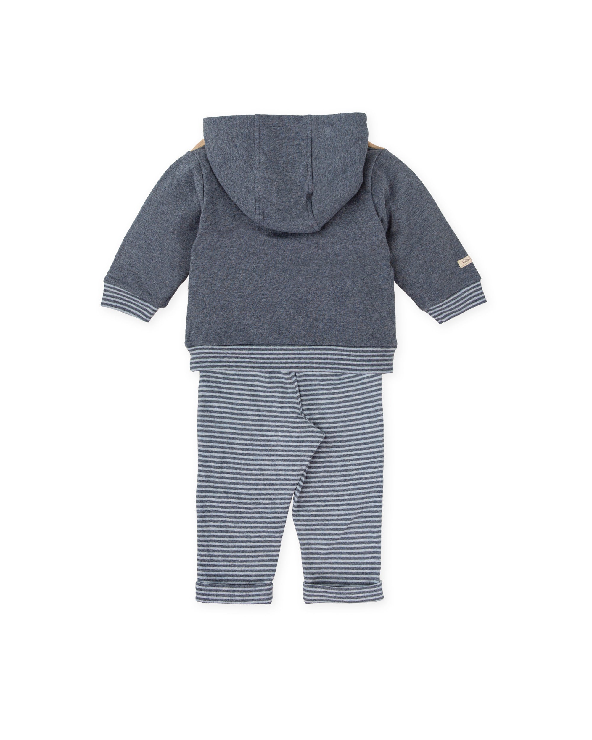 2 PIECES SET NAVY BLUE