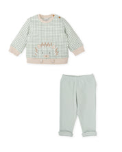 2 PIECES SET AQUAMARINE