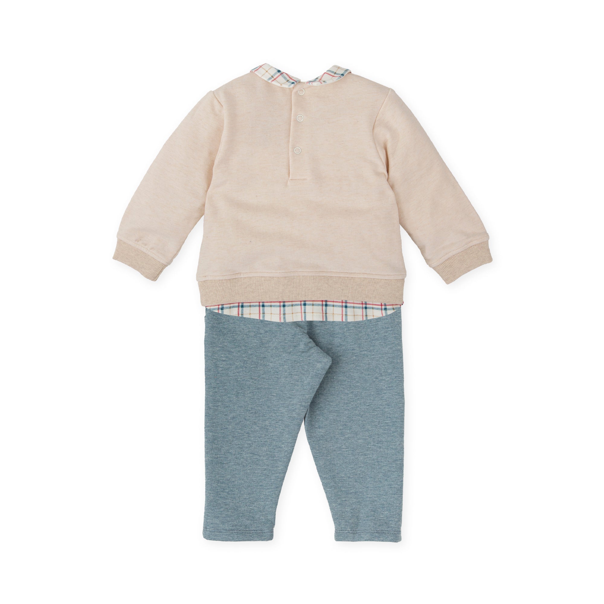 2 PIECES SET DARK BLUE