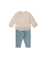 2 PIECES SET DARK BLUE