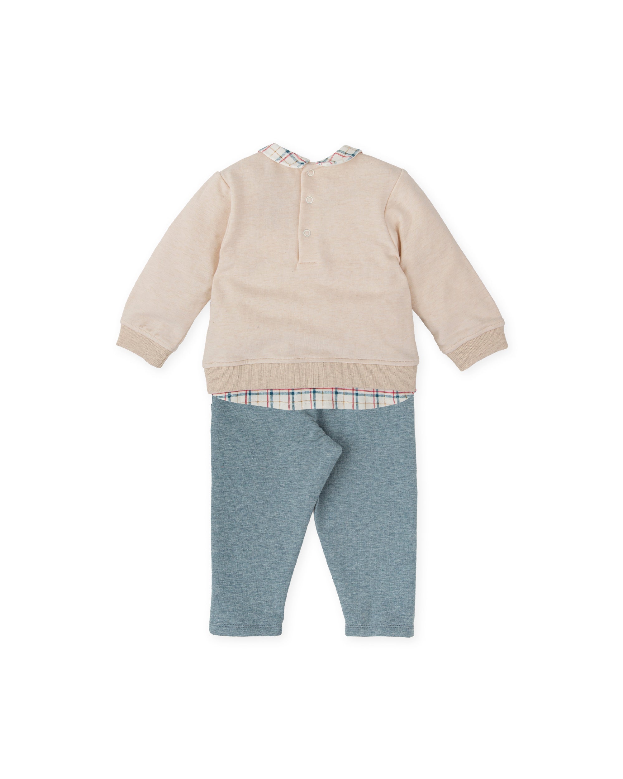 2 PIECES SET DARK BLUE