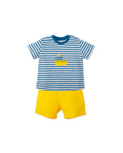 2 PIECES SET ATLANTIC BLUE