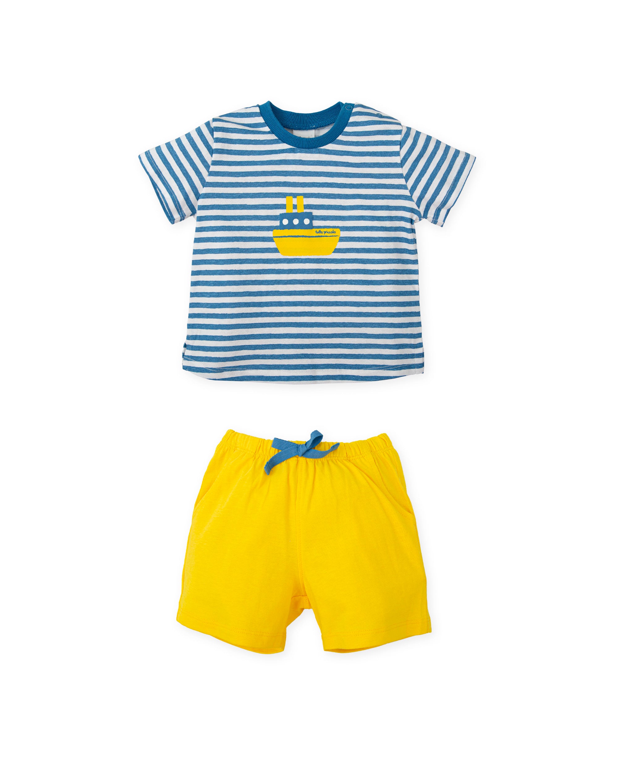 2 PIECES SET ATLANTIC BLUE