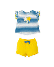 2 PIECES SET ATLANTIC BLUE