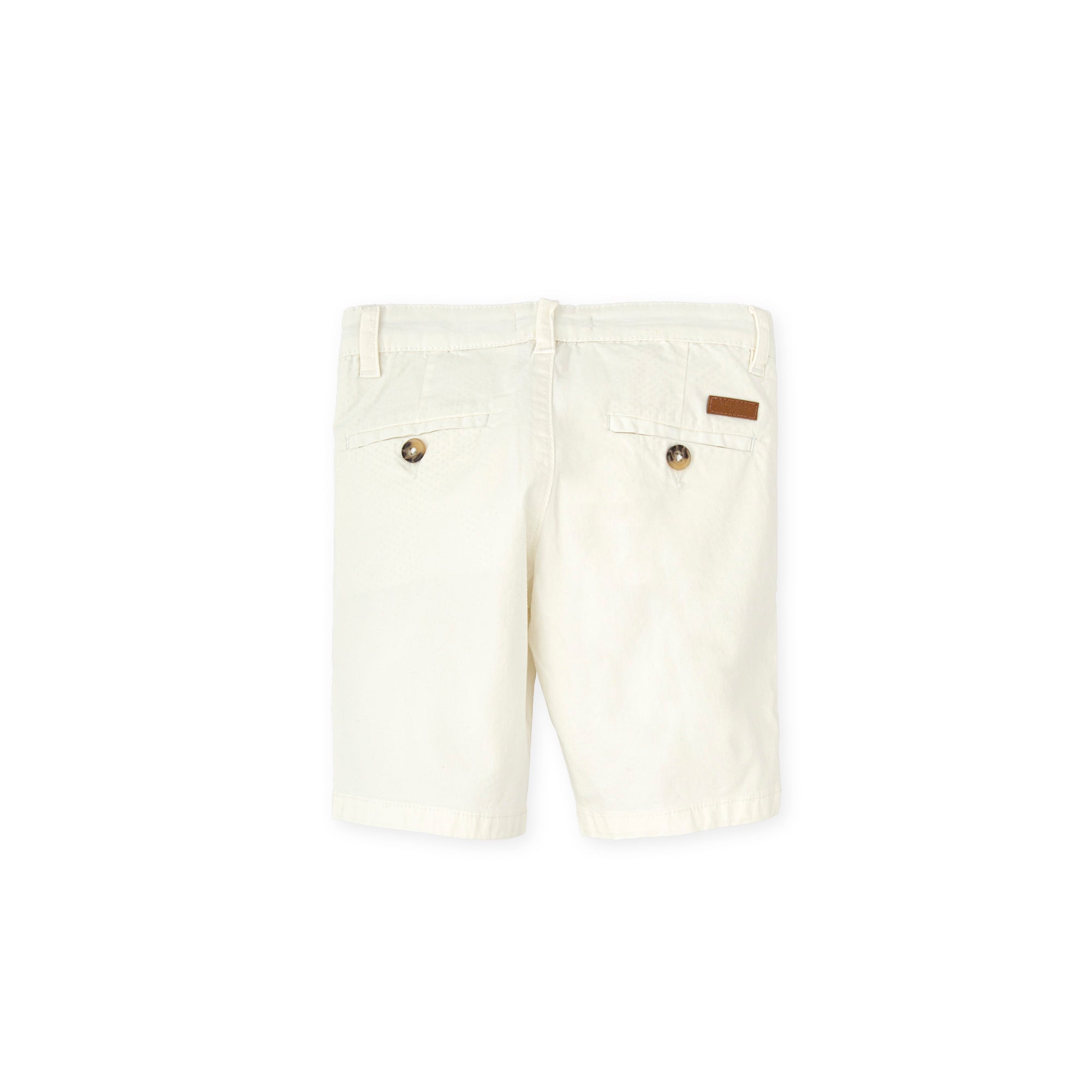 BERMUDA SHORTS OFF WHITE