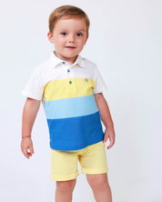 BERMUDA SHORTS YELLOW | Boys’ Classic Shorts | Lemon Yellow | 3101S25