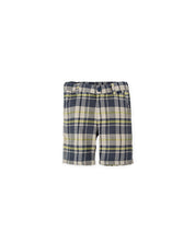 PLAID FLANNEL BERMUDA SHORTS