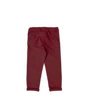 GARNET STRETCH TWILL TROUSERS