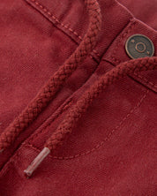GARNET STRETCH TWILL TROUSERS