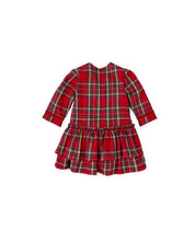 RED TARTAN PLAID DRESS
