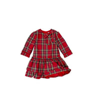 RED TARTAN PLAID DRESS