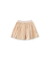 TULLE SKIRT IN GOLD