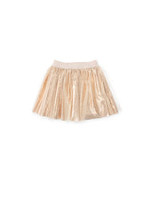 TULLE SKIRT IN GOLD