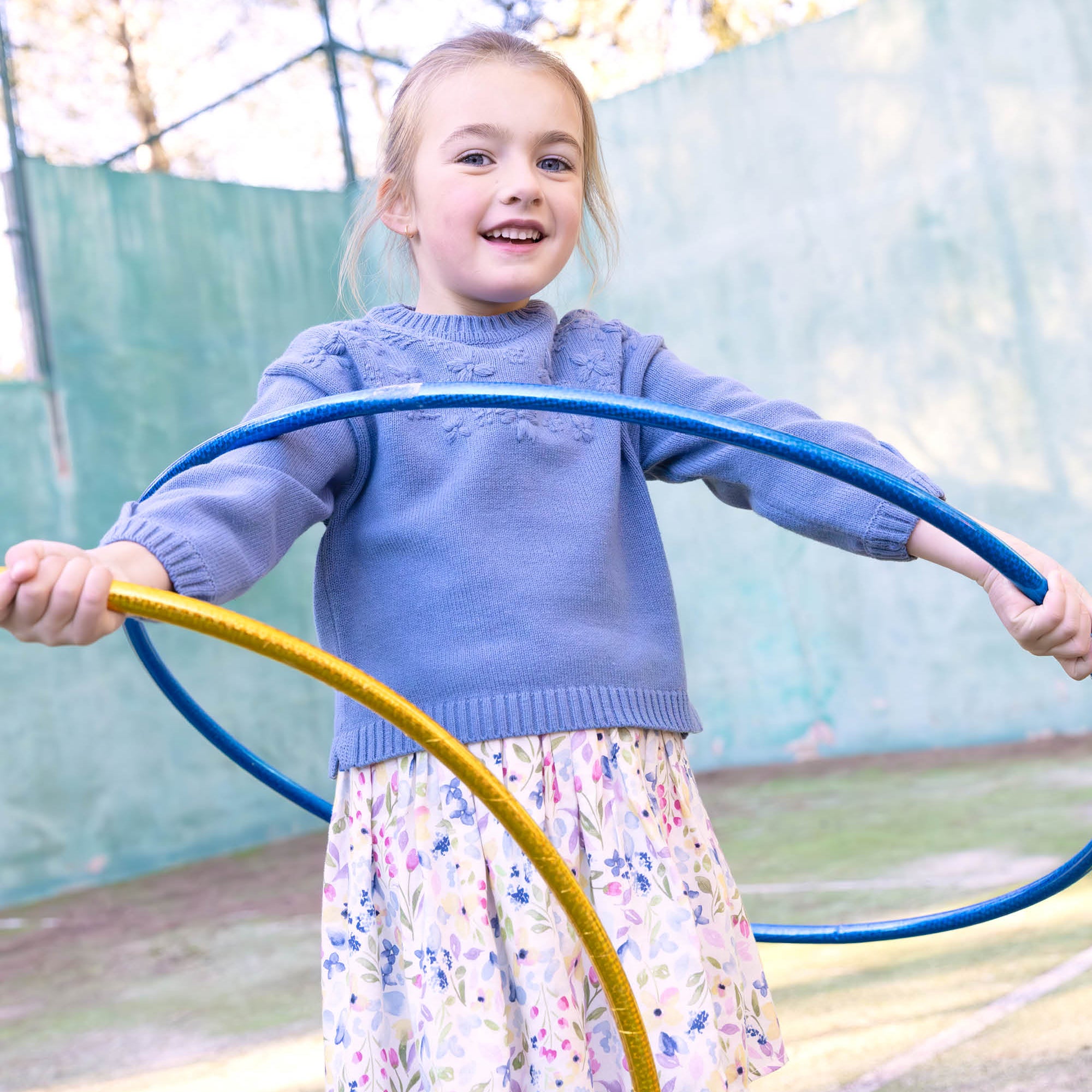 SKIRT & TIGHTS PURPLE