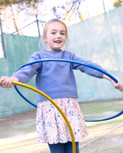 SKIRT & TIGHTS PURPLE