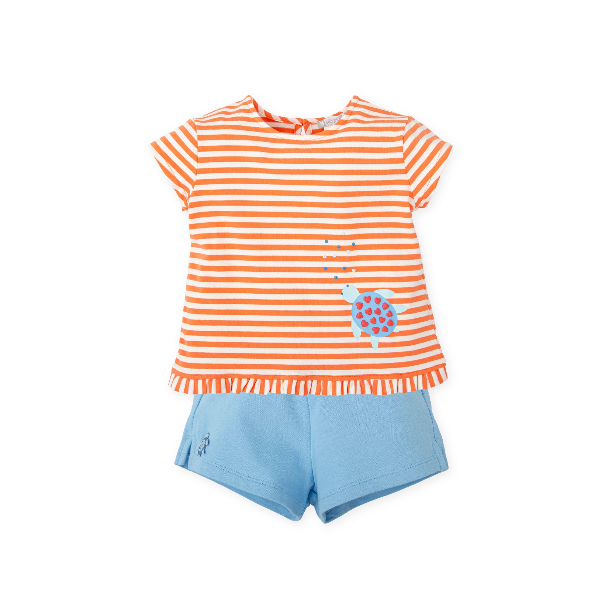 GIRL SET CORAL