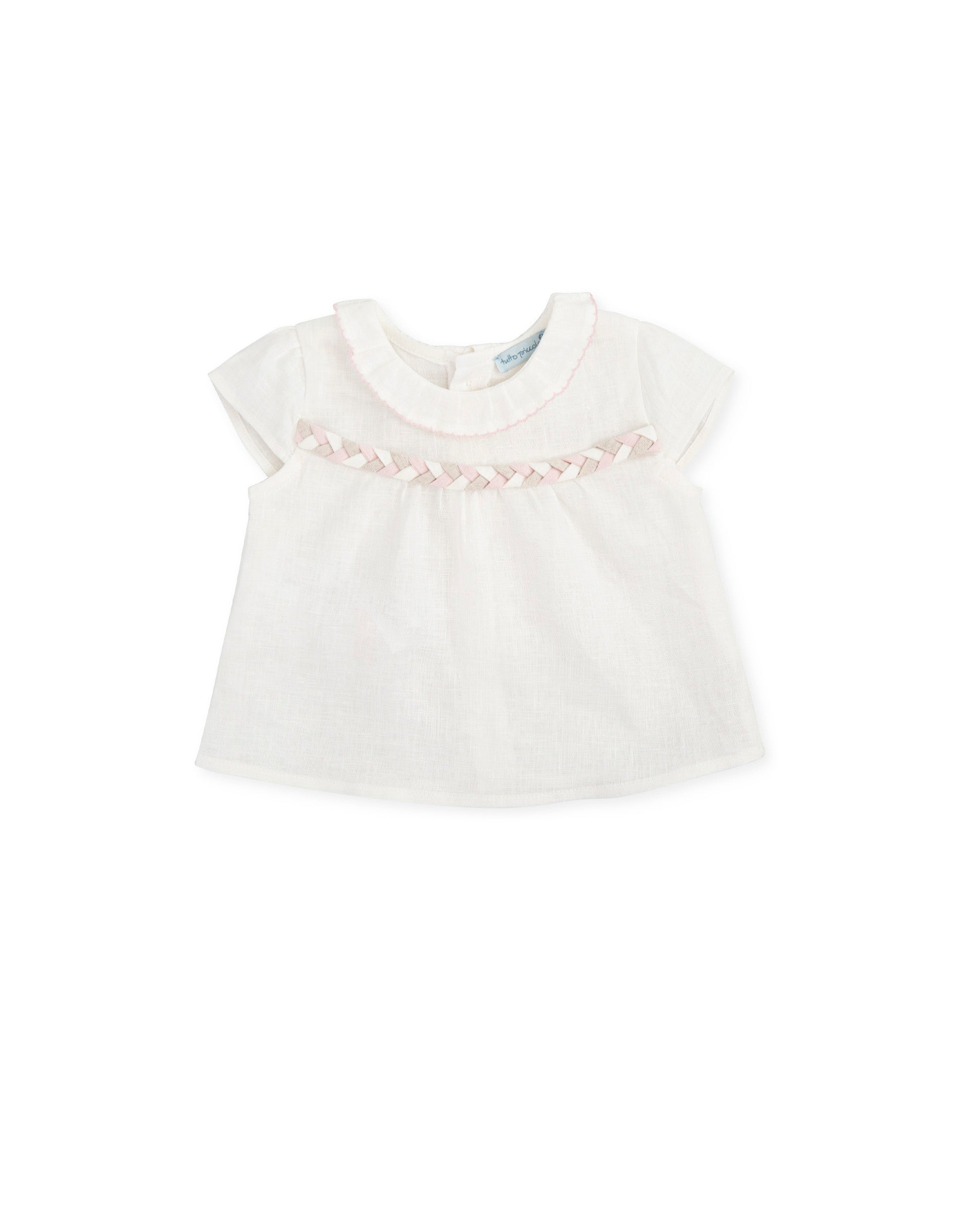 BLOUSE NEWBORN OFF WHITE