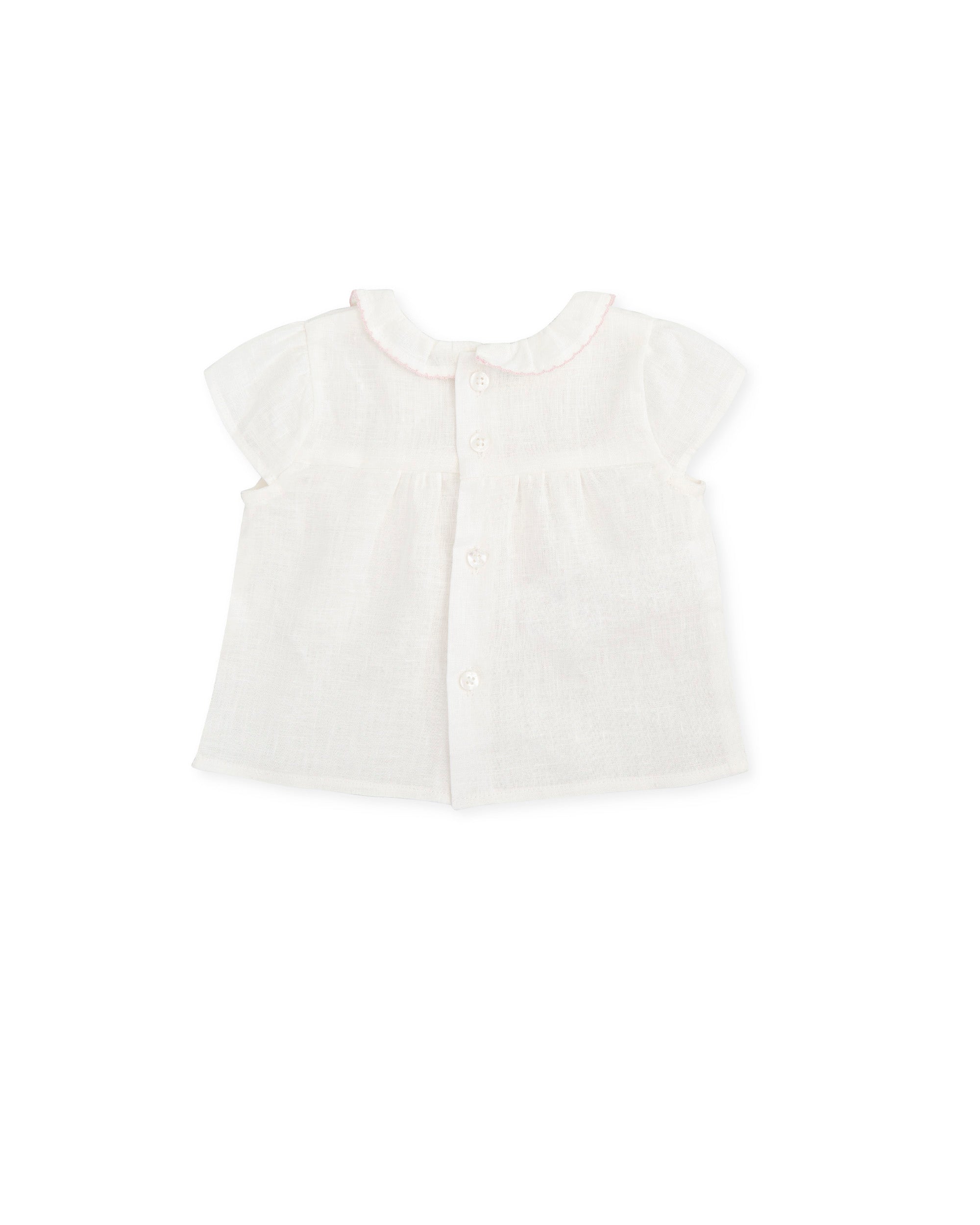 BLOUSE NEWBORN OFF WHITE