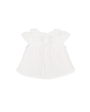 BLOUSE NEWBORN OPTICAL WHITE